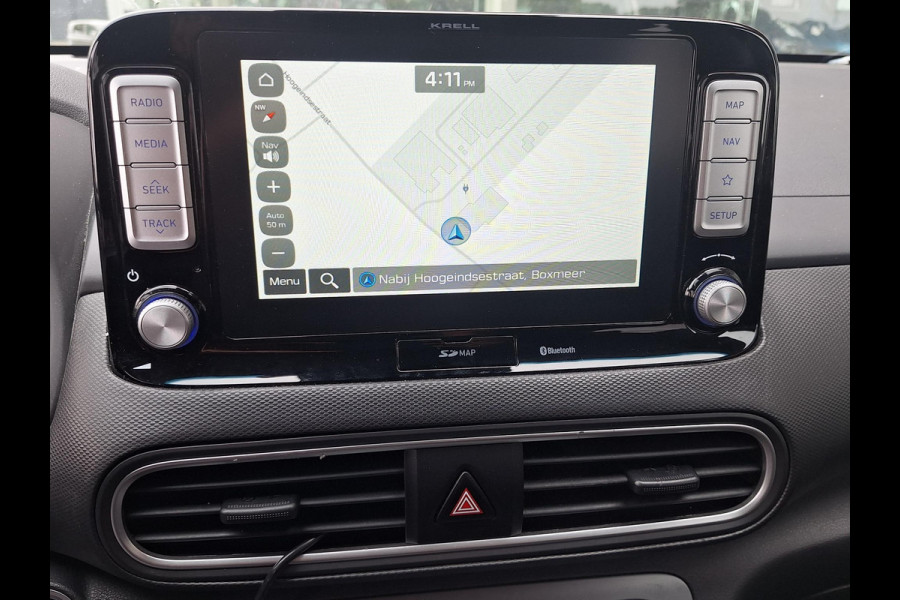 Hyundai Kona EV Premium 64 kWh | SOH: 96,8% | Warmtepomp | Lage km-stand | Leder | HUD | Blindspot | Full LED |
