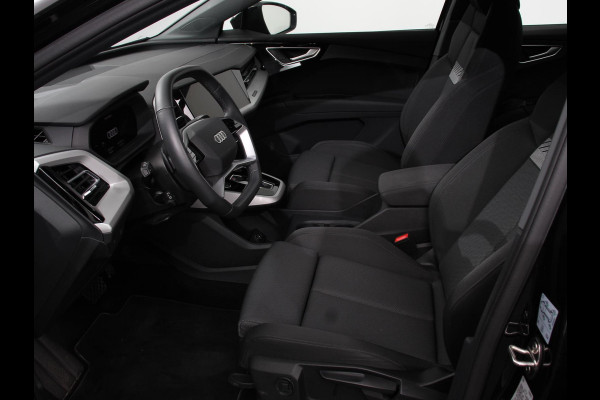 Audi Q4 e-tron 45 Advanced edition 82 kWh Climate control Adaptieve cruise control Parkeersensoren Keyless Verwarmde voorstoelen Lane assist LED Dodehoek assistent Navigatie Apple Carplay/ Android Auto
