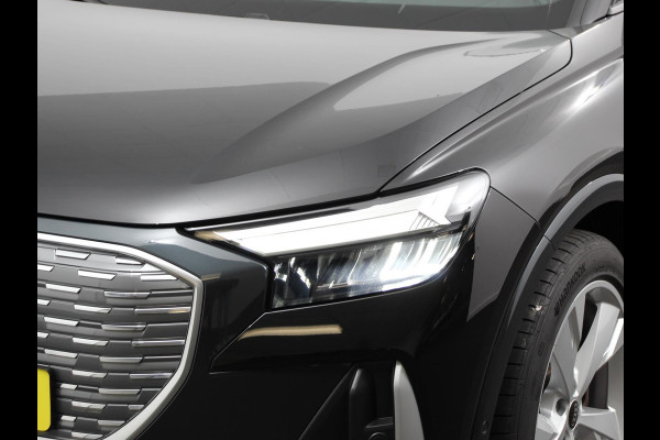 Audi Q4 e-tron 45 Advanced edition 82 kWh Climate control Adaptieve cruise control Parkeersensoren Keyless Verwarmde voorstoelen Lane assist LED Dodehoek assistent Navigatie Apple Carplay/ Android Auto