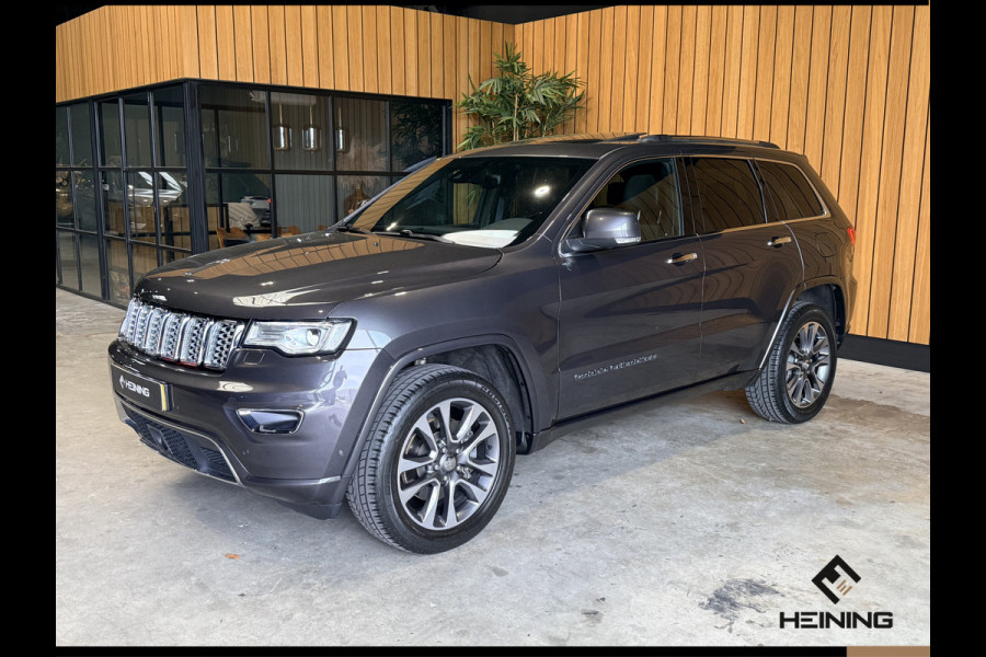 Jeep Grand Cherokee 3.6 Overland. Leer. Navi. Apple-carplay. Trekhaak. Van eerste eigenaar. BTW.