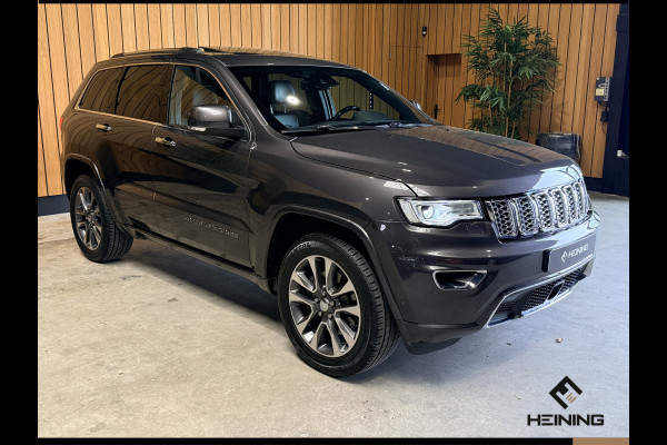 Jeep Grand Cherokee 3.6 Overland. Leer. Navi. Apple-carplay. Trekhaak. Van eerste eigenaar. BTW.