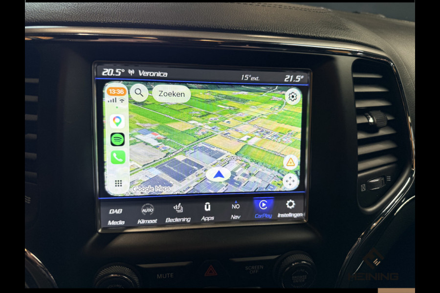 Jeep Grand Cherokee 3.6 Overland. Leer. Navi. Apple-carplay. Trekhaak. Van eerste eigenaar. BTW.