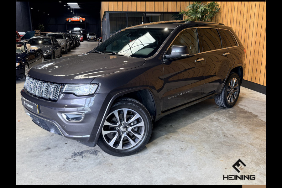 Jeep Grand Cherokee 3.6 Overland. Leer. Navi. Apple-carplay. Trekhaak. Van eerste eigenaar. BTW.
