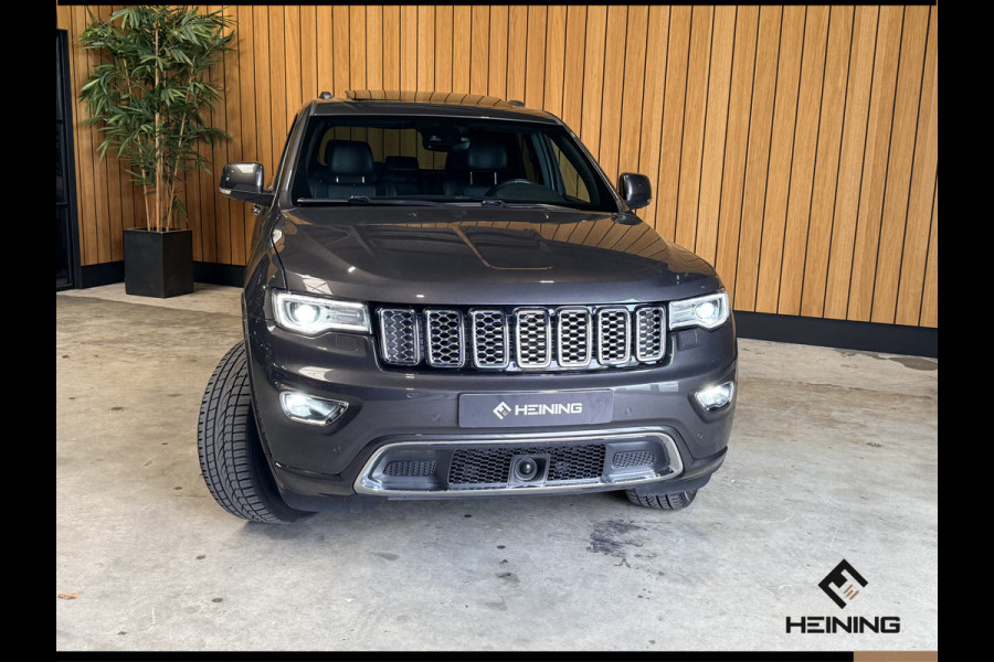 Jeep Grand Cherokee 3.6 Overland. Leer. Navi. Apple-carplay. Trekhaak. Van eerste eigenaar. BTW.