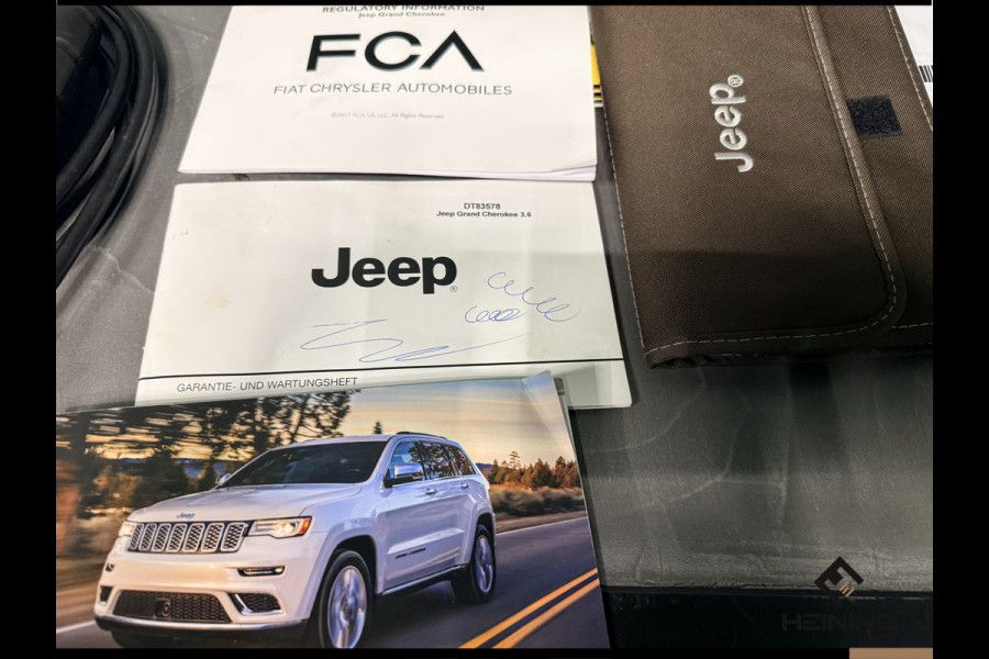 Jeep Grand Cherokee 3.6 Overland. Leer. Navi. Apple-carplay. Trekhaak. Van eerste eigenaar. BTW.
