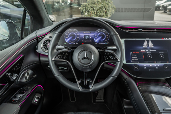 Mercedes-Benz EQS 450+ AMG Line 108 kWh - Origineel NL | Burmester | Passenger Display | 4x Stoelkoeling | Massage
