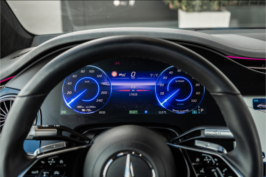 Mercedes-Benz EQS 450+ AMG Line 108 kWh - Origineel NL | Burmester | Passenger Display | 4x Stoelkoeling | Massage