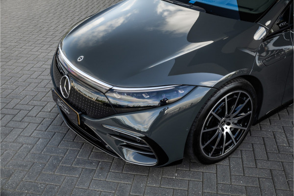 Mercedes-Benz EQS 450+ AMG Line 108 kWh - Origineel NL | Burmester | Passenger Display | 4x Stoelkoeling | Massage