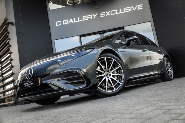 Mercedes-Benz EQS 450+ AMG Line 108 kWh - Origineel NL | Burmester | Passenger Display | 4x Stoelkoeling | Massage