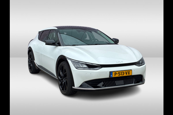 Kia Ev6 Plus Advanced AWD 77.4 kWh / Panoramadak / Camera / Keyless / ACC / Leder / Navigatie / 20'' / Stoelventilatie / V2L / Meridian / Dodehoek / DAB / Warmtepomp / Premium audio