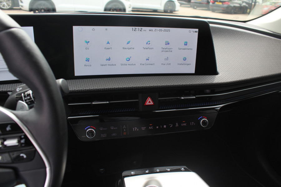 Kia Ev6 Plus Advanced AWD 77.4 kWh / Panoramadak / Camera / Keyless / ACC / Leder / Navigatie / 20'' / Stoelventilatie / V2L / Meridian / Dodehoek / DAB / Warmtepomp / Premium audio