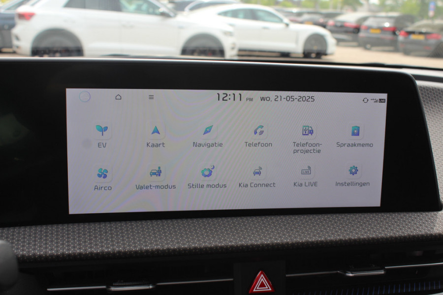 Kia Ev6 Plus Advanced AWD 77.4 kWh / Panoramadak / Camera / Keyless / ACC / Leder / Navigatie / 20'' / Stoelventilatie / V2L / Meridian / Dodehoek / DAB / Warmtepomp / Premium audio