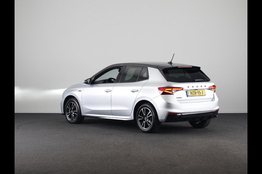 Škoda Fabia 1.0 TSI Monte Carlo 115 pk Automaat (DSG) | Verlengde garantie | Navigatie via App | Parkeersensoren | Achteruitrijcamera | Adaptieve cruise control | Stoelverwarming |