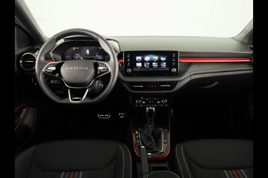 Škoda Fabia 1.0 TSI Monte Carlo 115 pk Automaat (DSG) | Verlengde garantie | Navigatie via App | Parkeersensoren | Achteruitrijcamera | Adaptieve cruise control | Stoelverwarming |