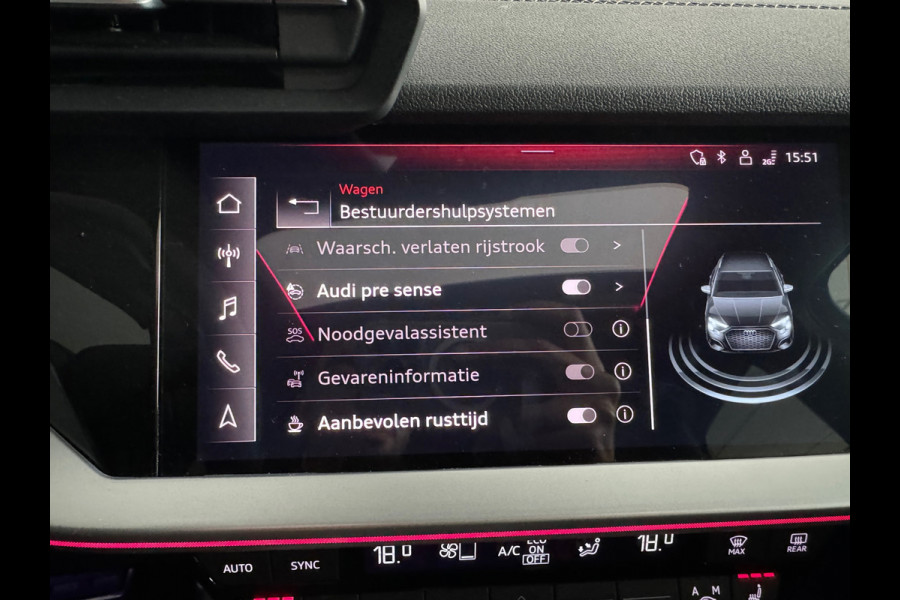 Audi A3 Sportback 35 TFSI S Line BTW|Pano|Keyless|Sfeer+|Camera