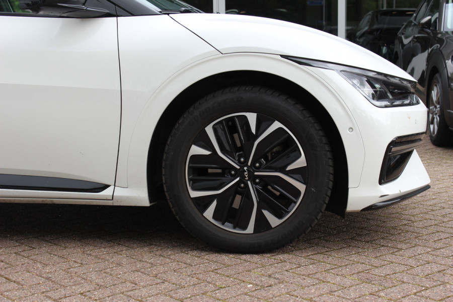 Kia Ev6 GT-Line 77.4 kWh / Full option! / SoH 96% / Trekhaak / Panoramadak / 360Camera / Head-up / Keyless / 19'' / Half leder / Matrix LED / DAB / ACC / Stoelverwarming V+A / Warmtepomp