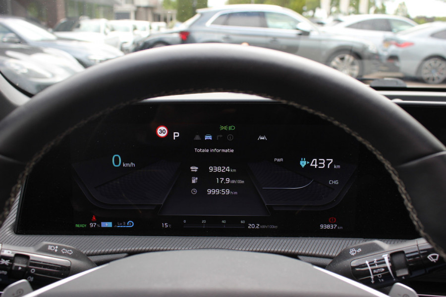 Kia Ev6 GT-Line 77.4 kWh / Full option! / SoH 96% / Trekhaak / Panoramadak / 360Camera / Head-up / Keyless / 19'' / Half leder / Matrix LED / DAB / ACC / Stoelverwarming V+A / Warmtepomp
