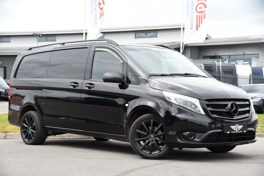 Mercedes-Benz Vito 116 CDI L2 Black Edition Camera, Cruise, Carplay, LED, Automaat, 164pk, Stoelverwarming, Standakchel, Sensoren, Uniek!