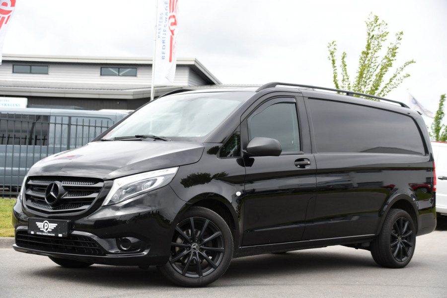 Mercedes-Benz Vito 116 CDI L2 Black Edition Camera, Cruise, Carplay, LED, Automaat, 164pk, Stoelverwarming, Standakchel, Sensoren, Uniek!