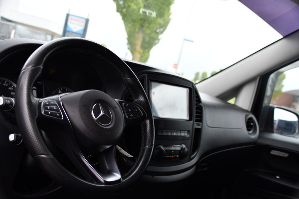 Mercedes-Benz Vito 116 CDI L2 Black Edition Camera, Cruise, Carplay, LED, Automaat, 164pk, Stoelverwarming, Standakchel, Sensoren, Uniek!