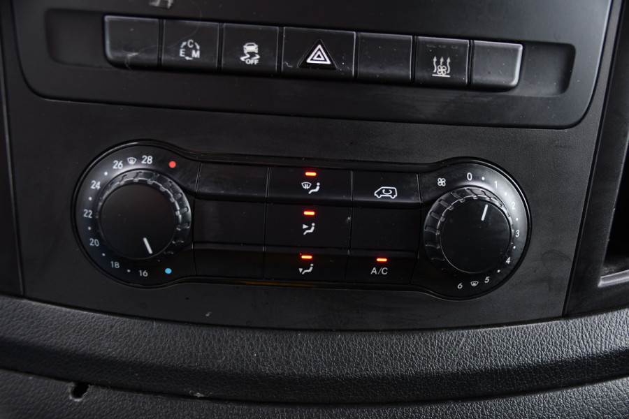Mercedes-Benz Vito 116 CDI L2 Black Edition Camera, Cruise, Carplay, LED, Automaat, 164pk, Stoelverwarming, Standakchel, Sensoren, Uniek!
