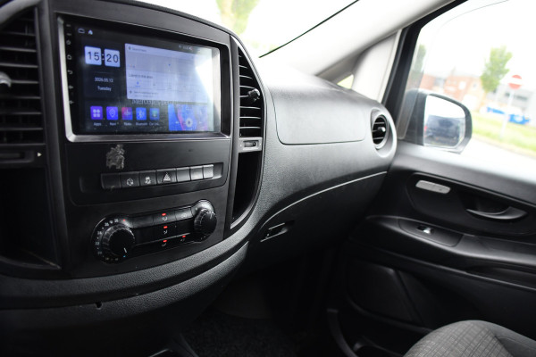 Mercedes-Benz Vito 116 CDI L2 Black Edition Camera, Cruise, Carplay, LED, Automaat, 164pk, Stoelverwarming, Standakchel, Sensoren, Uniek!