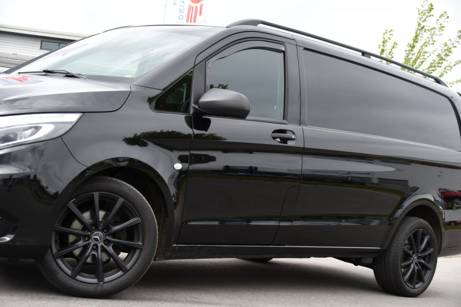 Mercedes-Benz Vito 116 CDI L2 Black Edition Camera, Cruise, Carplay, LED, Automaat, 164pk, Stoelverwarming, Standakchel, Sensoren, Uniek!