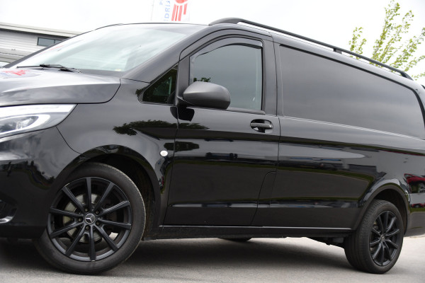 Mercedes-Benz Vito 116 CDI L2 Black Edition Camera, Cruise, Carplay, LED, Automaat, 164pk, Stoelverwarming, Standakchel, Sensoren, Uniek!