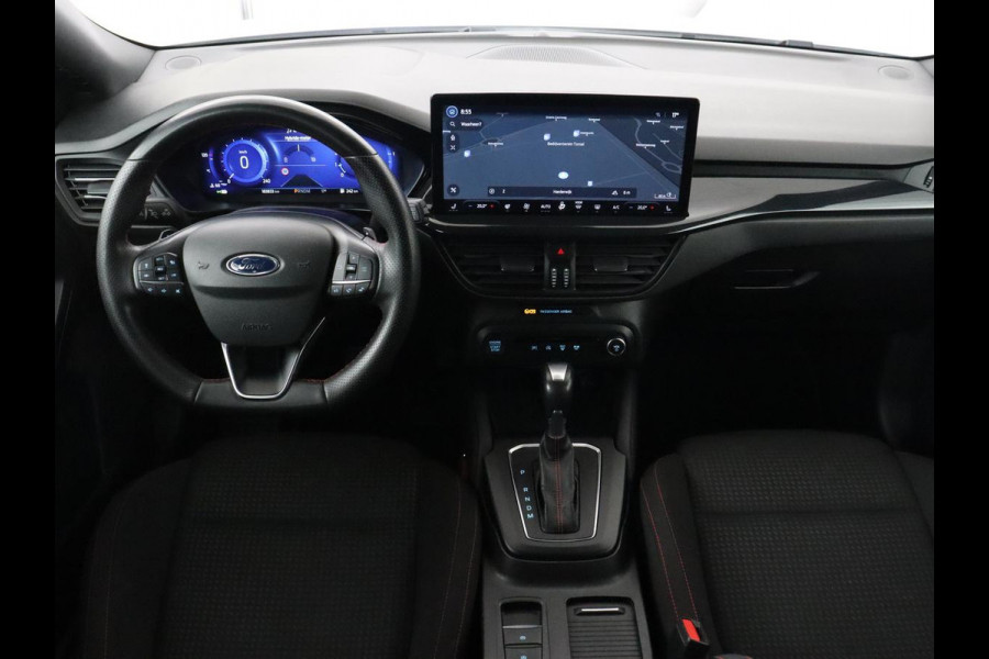 Ford Focus 1.0 EcoBoost Hybrid ST Line X | Stoelverwarming | Trekhaak | Adaptive cruise | Camera | Carplay | Navigatie | Side Assist | Stuurverwarming | Digital Cockpit | Full LED | Keyless