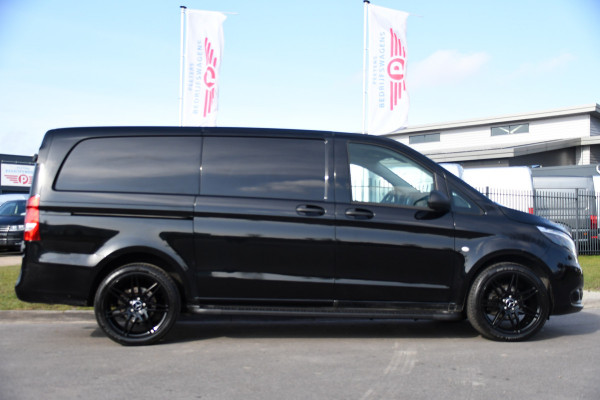 Mercedes-Benz Vito 116 CDI L2 Black Edition Camera, Cruise, Carplay, 164pk, LED, Stoelverwarming, Standkachel, Automaat, Uniek!