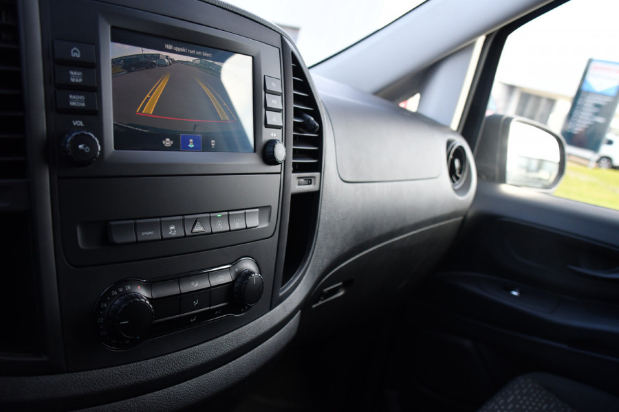 Mercedes-Benz Vito 116 CDI L2 Black Edition Camera, Cruise, Carplay, 164pk, LED, Stoelverwarming, Standkachel, Automaat, Uniek!