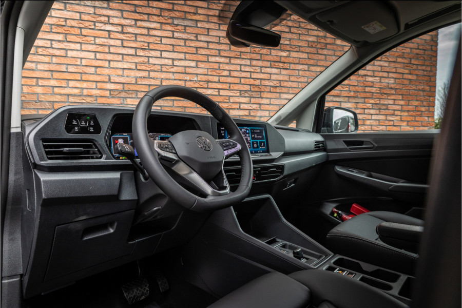 Volkswagen Caddy Cargo 2.0 TDI DSG R-Line | ACC | Side Assist | Lane Assist | Virtual Cockpit | Camera | CarPlay | Stoelverwarming | LED Koplampen | Sidebars | Spoilerkit | DAB | Fabrieksgarantie | Facelift model | BPM Vrij