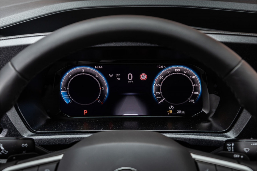 Volkswagen Caddy Cargo 2.0 TDI DSG R-Line | ACC | Side Assist | Lane Assist | Virtual Cockpit | Camera | CarPlay | Stoelverwarming | LED Koplampen | Sidebars | Spoilerkit | DAB | Fabrieksgarantie | Facelift model | BPM Vrij