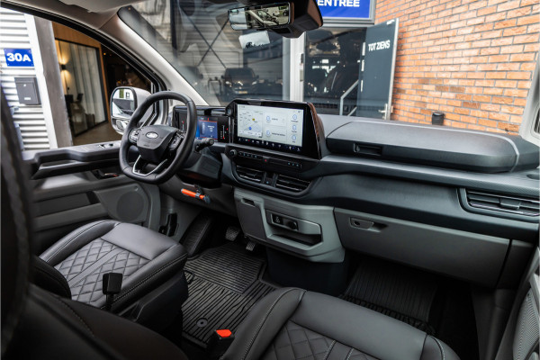 Ford Transit Custom 300 2.0 TDCI L2H1 Limited DC | BPM VRIJ | Dubbel Cabine | Elec schuifdeuren | ACC | Blind Spot | 360 Camera | CarPlay | Navigatie | Stoelverwarming | 5-Zitter | BPM Vrij