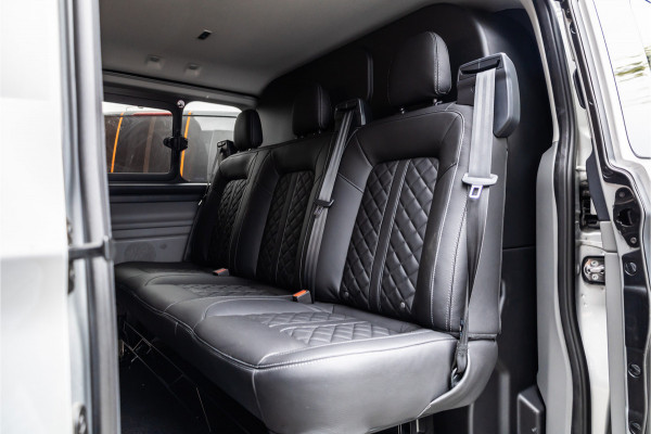 Ford Transit Custom 300 2.0 TDCI L2H1 Limited DC | BPM VRIJ | Dubbel Cabine | Elec schuifdeuren | ACC | Blind Spot | 360 Camera | CarPlay | Navigatie | Stoelverwarming | 5-Zitter | BPM Vrij
