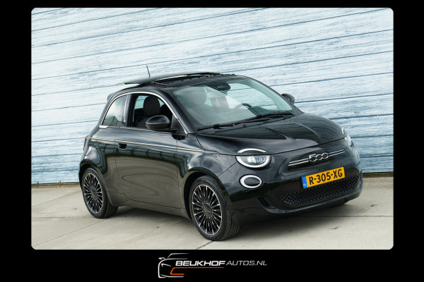 Fiat 500 RED 42 kWh Carplay Camera Panoramadak Soh 91.6%