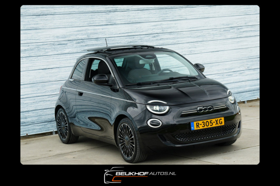 Fiat 500 RED 42 kWh Carplay Camera Panoramadak Soh 91.6%