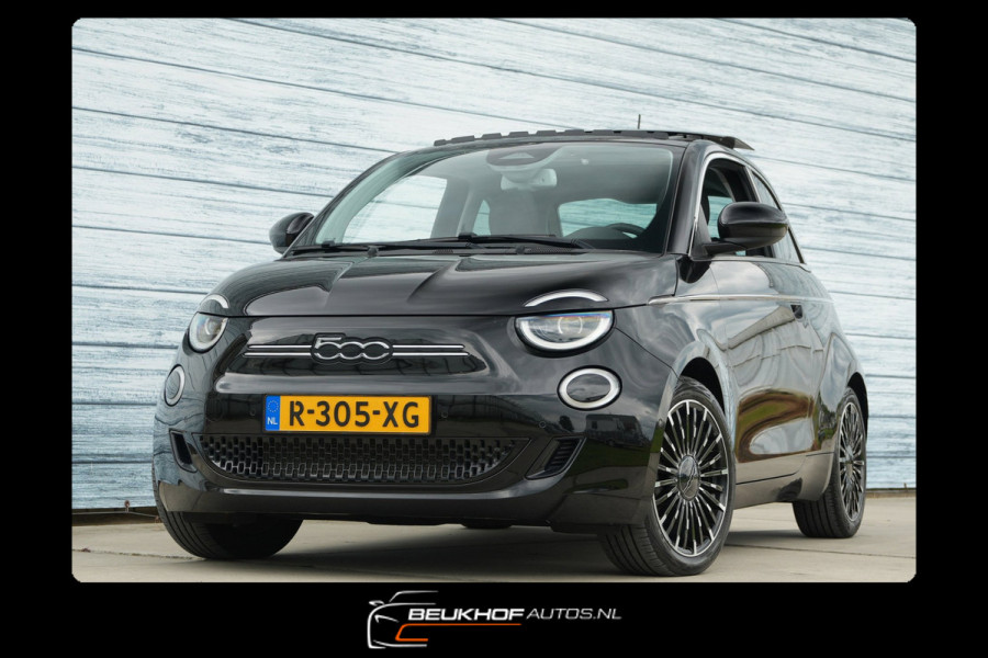 Fiat 500 RED 42 kWh Carplay Camera Panoramadak Soh 91.6%