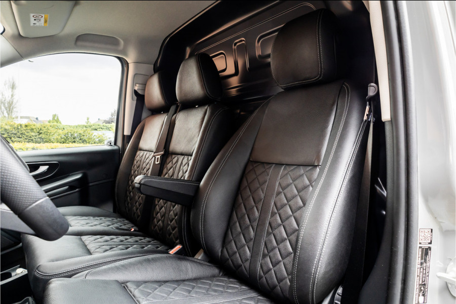 Mercedes-Benz Vito 116 CDI 163 PK L2 Automaat | BPM VRIJ | Multibeam LED | CarPlay | Camera | Dodehoek | MF Stuur | DAB | Climate control | 3-Zitter | Lederen bekleding | AV Edition