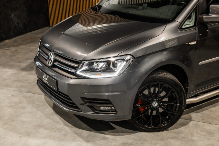 Volkswagen Caddy 2.0 TDI 150 PK L2H1 Maxi Highline | Koelwagen | L+R Schuifdeur | Bi-Xenon | ACC | Climate control | CarPlay | Navigatie | DAB | Trekhaak | Nieuwe APK | NL Auto