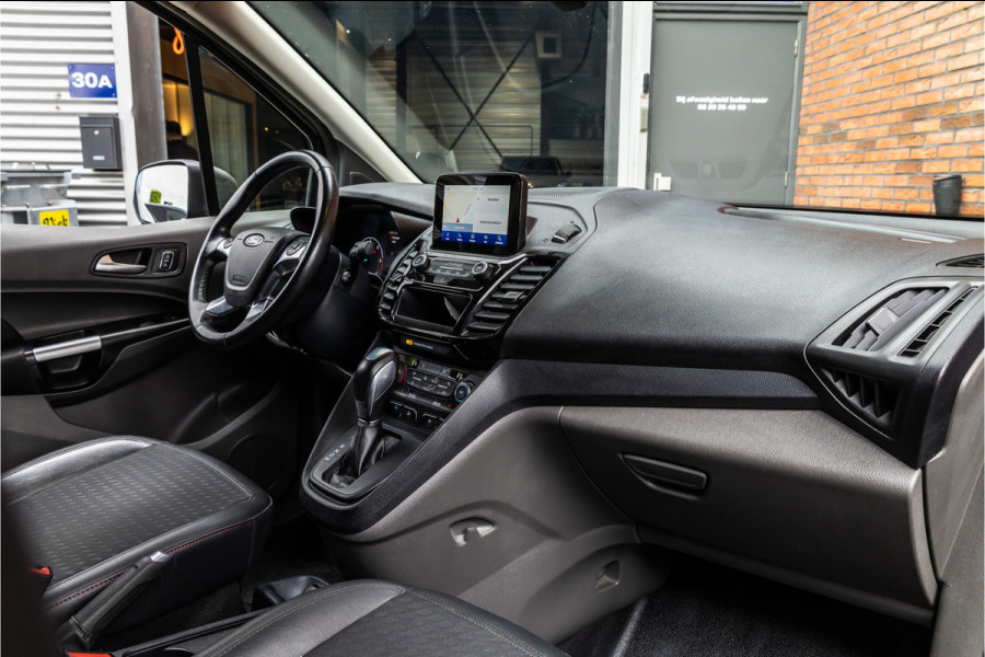 Ford Transit Connect 1.5 L2 SPORT | BPM VRIJ | AUTOMAAT | BI-XENON | KEYLESS GO | CARPLAY | CAMERA | NAVIGATIE | TREKHAAK | STOELVERWARMING | LEDEREN BEKLEDING | NIEUWE APK | ORG NL AUTO