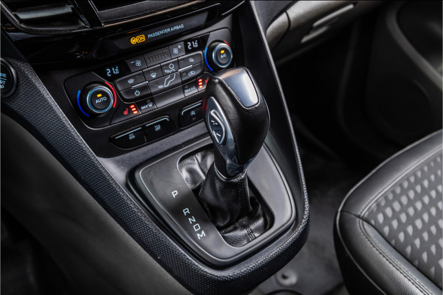 Ford Transit Connect 1.5 L2 SPORT | BPM VRIJ | AUTOMAAT | BI-XENON | KEYLESS GO | CARPLAY | CAMERA | NAVIGATIE | TREKHAAK | STOELVERWARMING | LEDEREN BEKLEDING | NIEUWE APK | ORG NL AUTO