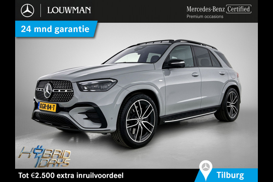 Mercedes-Benz GLE 400 e 4MATIC AMG Plug-In Hybride AMG Line | Night Pakket | Distronic | 22 Inch AMG Velgen | Panorama Schuif-Kanteldak | Trekhaak | Airmatic | Inclusief 24 maanden MB Certified garantie voor Europa.