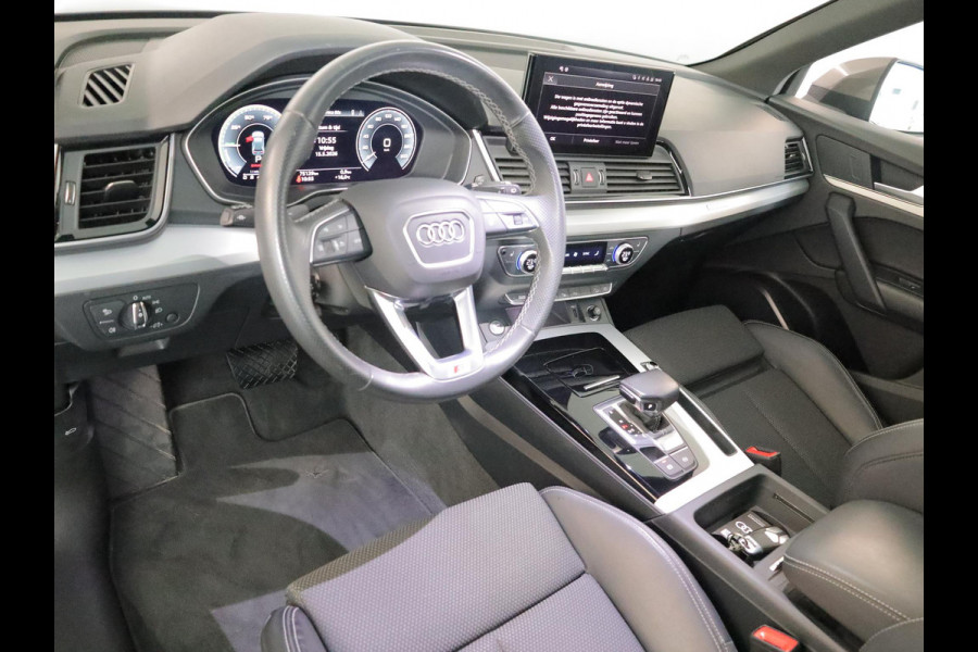 Audi Q5 Sportback 50 TFSI e S edition 299 pk S-tronic | Navigatie | Panoramadak | Parkeersensoren (Park assist) | Rondomzicht camera | Adaptieve cruise control | S-Line |