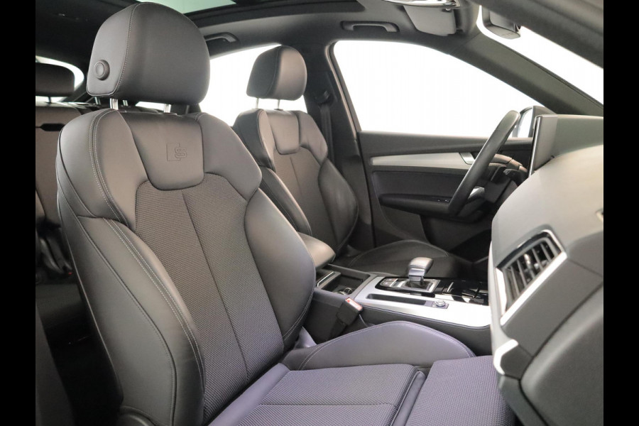Audi Q5 Sportback 50 TFSI e S edition 299 pk S-tronic | Navigatie | Panoramadak | Parkeersensoren (Park assist) | Rondomzicht camera | Adaptieve cruise control | S-Line |