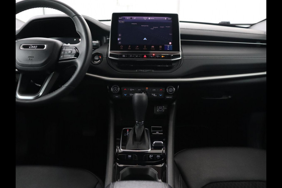 Jeep Compass 4xe 240 Plug-in Hybrid 80th Anniversary | SOH 80,5% | 360 Camera | Adaptive cruise | Full LED | Carplay | Keyless | Half leder | Navigatie | Park Assist | Climate control | PHEV