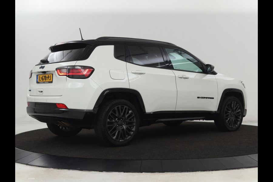 Jeep Compass 4xe 240 Plug-in Hybrid 80th Anniversary | SOH 80,5% | 360 Camera | Adaptive cruise | Full LED | Carplay | Keyless | Half leder | Navigatie | Park Assist | Climate control | PHEV