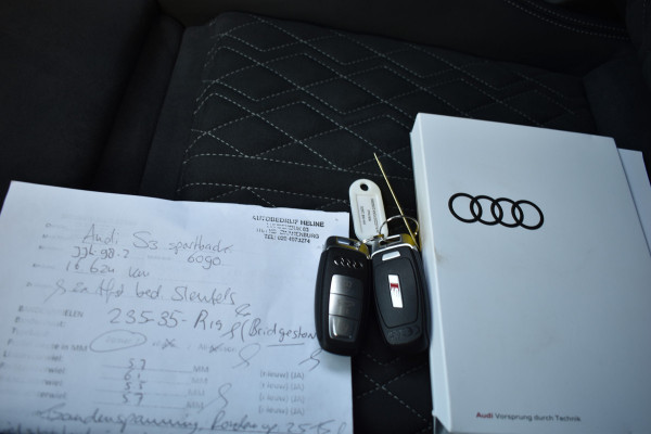 Audi S3 Sportback 2.0 TFSI S3 QUATTRO 310PK S-TRONIC S3-SPORT CAMERA/LEDER/CARPLAY