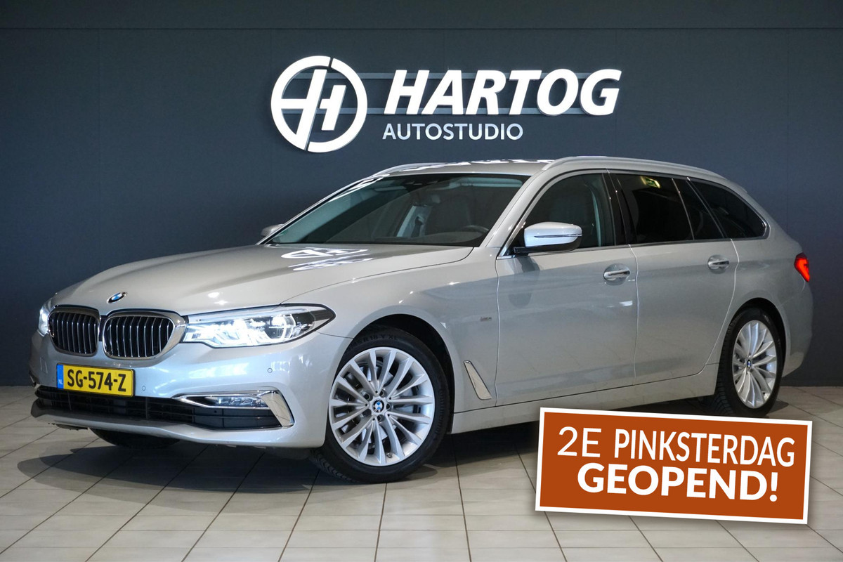 BMW 5 Serie Touring 520i High Executive *NL AUTO / DEALER OH* + MEMORY / HEAD-UP
