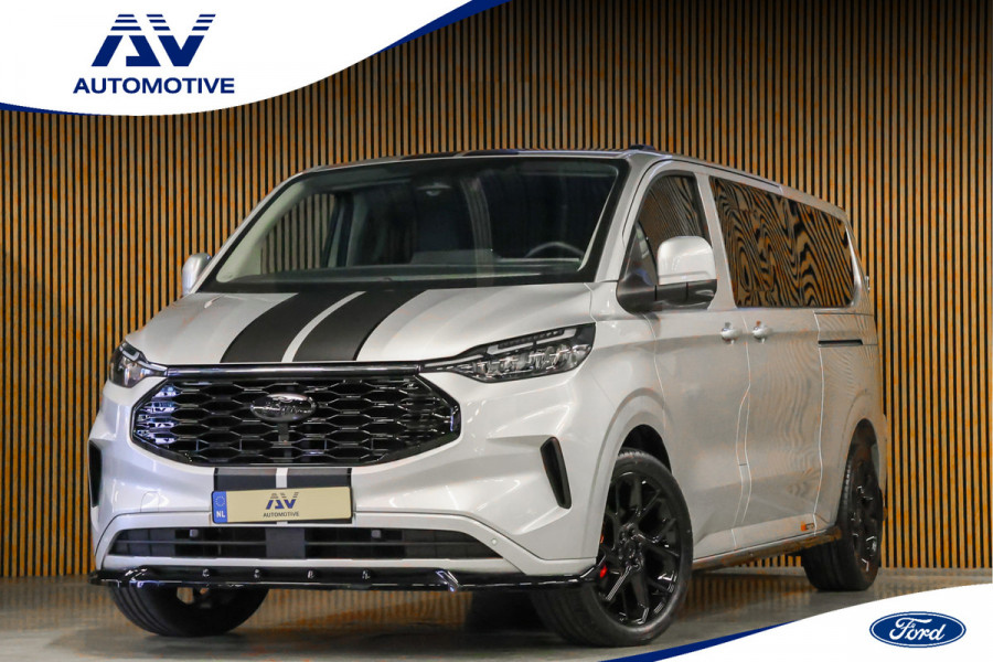 Ford Transit Custom 300 2.0 TDCI L2H1 Limited DC | BPM VRIJ | Dubbel Cabine | Elec schuifdeuren | ACC | Blind Spot | 360 Camera | CarPlay | Navigatie | Stoelverwarming | 5-Zitter | BPM Vrij